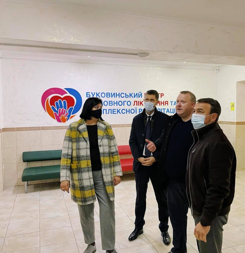 Нове обладнання для спортивної терапії та діагностування отримав Буковинський центр відновного лікування та комплексної реабілітації дітей