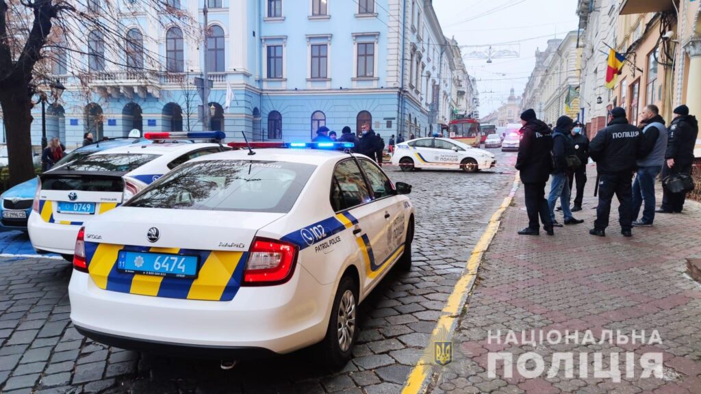 Інформація про замінування апеляційного суду у Чернівцях не підтвердилася