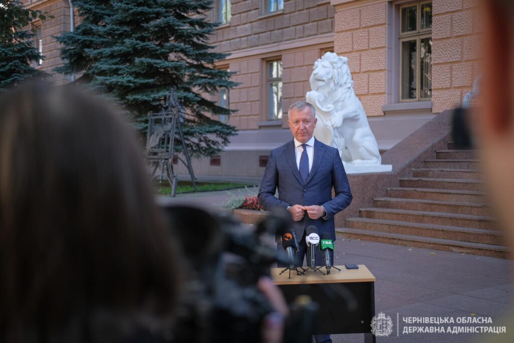 Пресконференція начальника Чернівецької обласної військової адміністрації Сергія Осачука