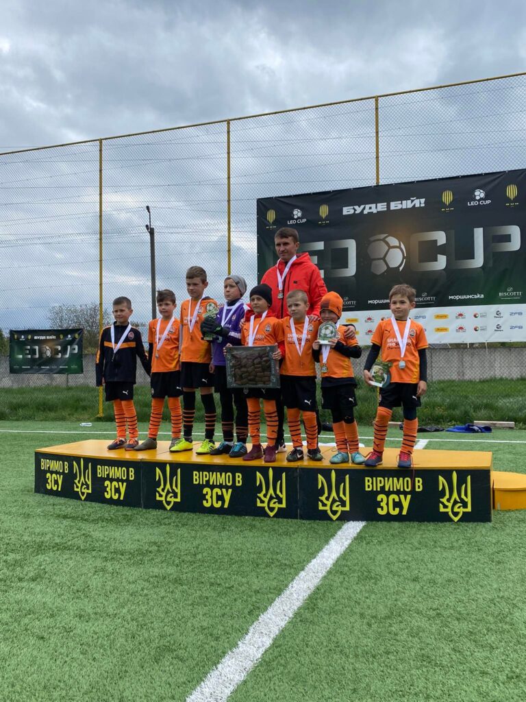 Вихованці “Shakhtar ProSchool” з Чернівців стали 5-ми на футбольному турнірі “LEO CUP” у Львові