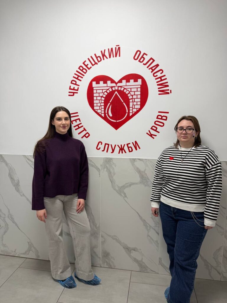 Лікарі-інтерни-епідеміологи Центру контролю та профілактики хвороб долучилися до доброї та корисної справи – донорства крові